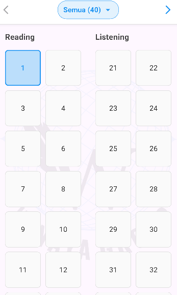 Aplikasi UBT Bahasa Korea - Screenshot 3